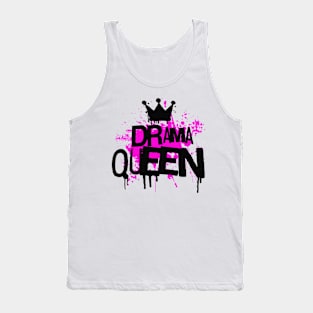 Drama Queen - Street Art Style Tank Top